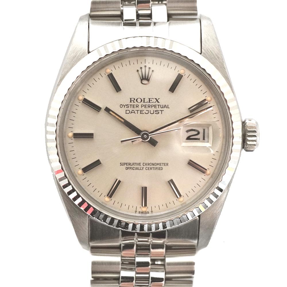 ロレックス Rolex 16014 デイトジャスト シルバー文字盤 腕時計 【中古】