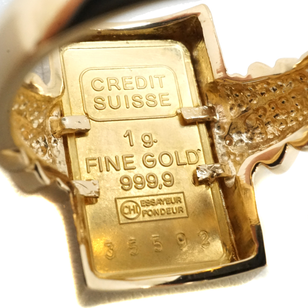 プラチナ リバティ インゴットリング 指輪 999.5 / 1g ◇プラチナ リバティ インゴットリング 指輪 999.5 / 1g pt900 - メルカリ