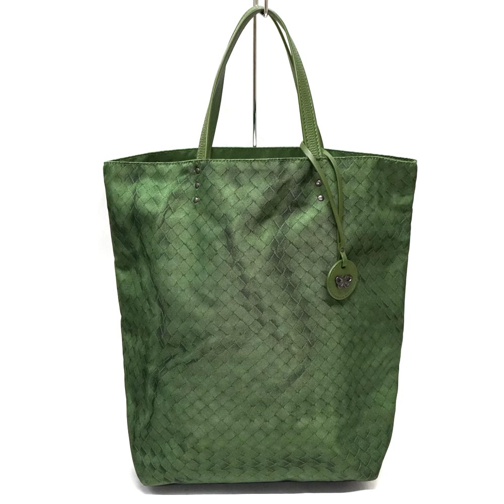 質屋かんてい局オンラインショップ / BOTTEGA VENETA【ボッテガヴェネタ】299871 イントレッチオリュージョン トートバッグ ショルダー バッグ ナイロン グリーン 緑 鞄 かばん カバン 軽量 プリント メンズ レディース ユニセックス【中古】USED-8 質屋かんてい局北名古屋 ...