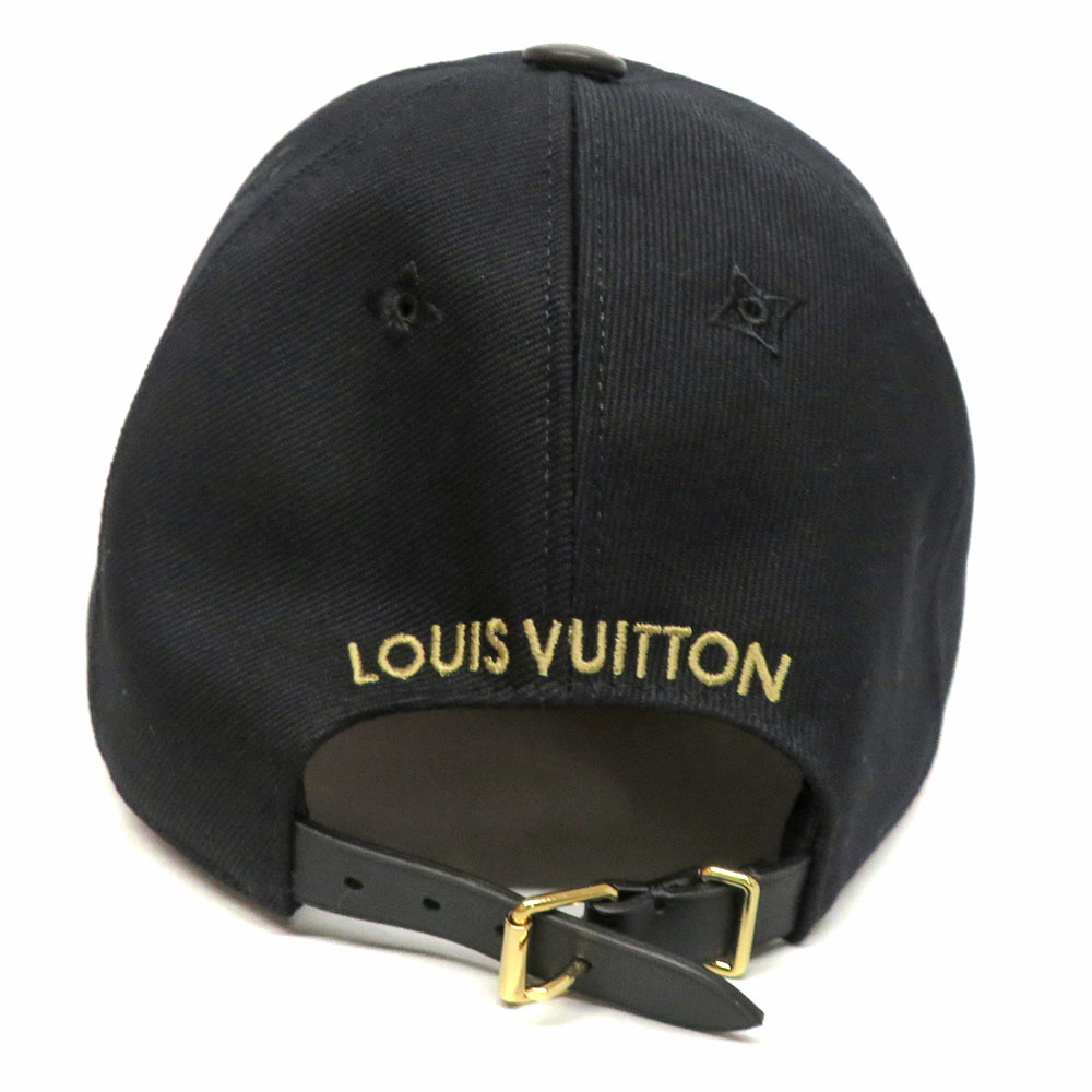 Louis Vuitton キャップ M7050M Louis Vuitton LV Iconic Cap - logo-embroidered cap Verde