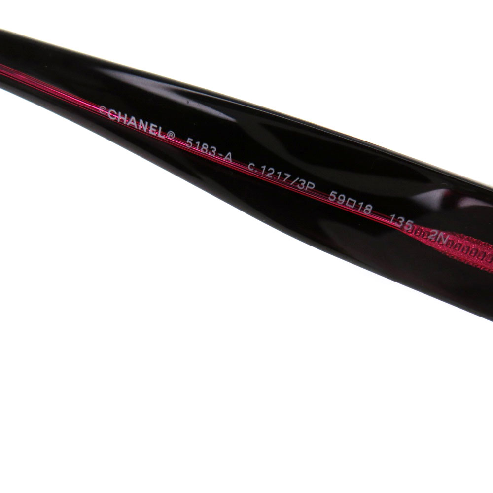 CHANEL オンライン サングラス 5183-A ココマーク ブラック