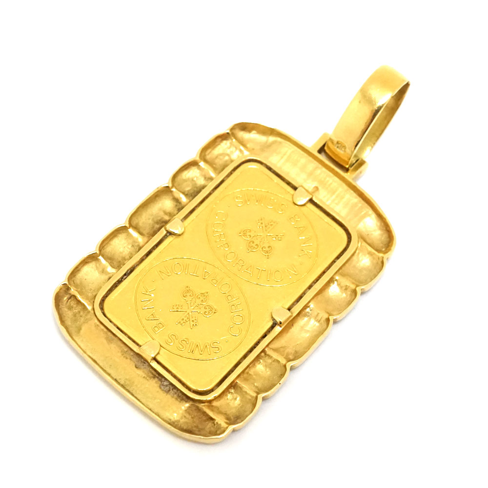 質屋かんてい局オンラインショップ / K24 K18 ペンダントトップ