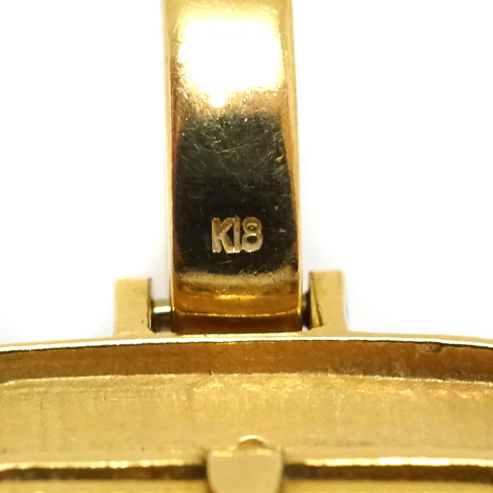 金 K24 K18 型ペンダント トップ ペンダントトップ レディース K24×K18 メイプルリーフ金貨 1/4oz