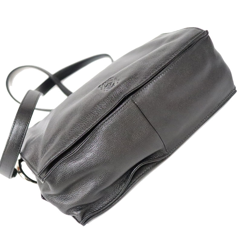 LOEWE ブラックレザーショルダーバッグ 楽天市場】ロエベ LOEWE ショルダーバッグ バッグ レザー