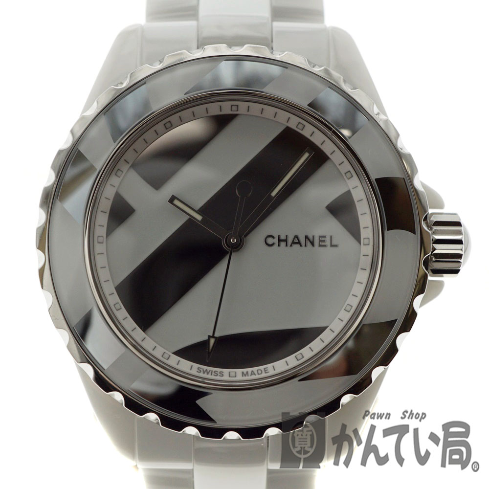 質屋かんてい局オンラインショップ Chanel シャネル H55 J12 38ｍｍ アンタイトル 限定モデル 自動巻 セラミック メンズ 腕時計 中古 Used 8 質屋 かんてい局北名古屋店 N 49