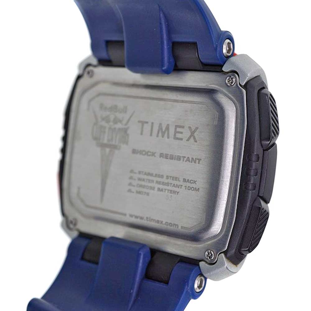 質屋かんてい局オンラインショップ / TIMEX【タイメックス】TW5M20800 コマンド レッドブル クリフダイビング コラボ メンズ 腕時計  クォーツ 電池式 ネイビー レッド 樹脂×SS ステンレススチール 【中古】USED-6 質屋 かんてい局細畑店 h2106259