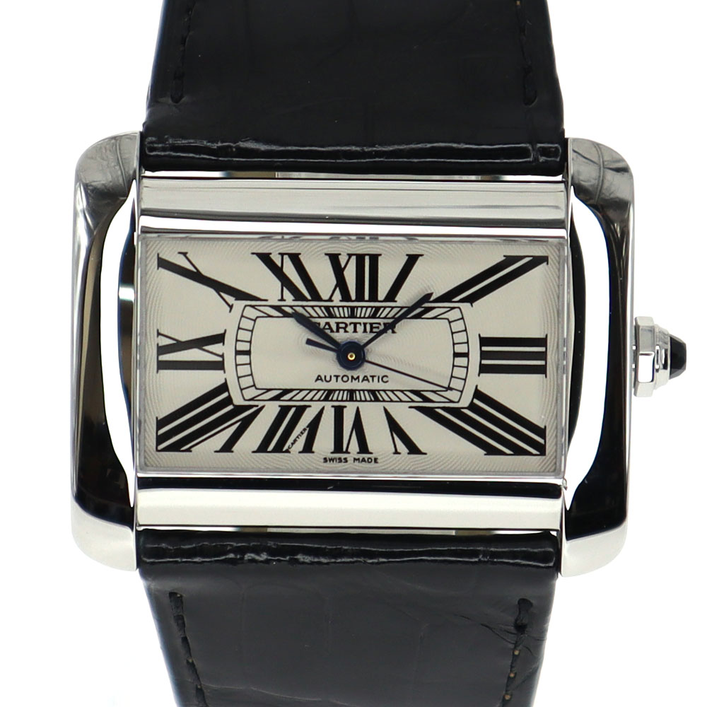 カルティエ Cartier W6300755 タンクディヴァンLM シルバー【中古】