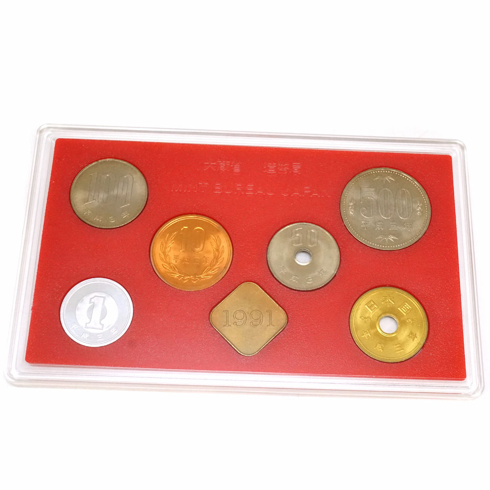 平成3年　1991年　貨幣セット✖️4セット 平成3年1991年貨幣セット✖️4セット