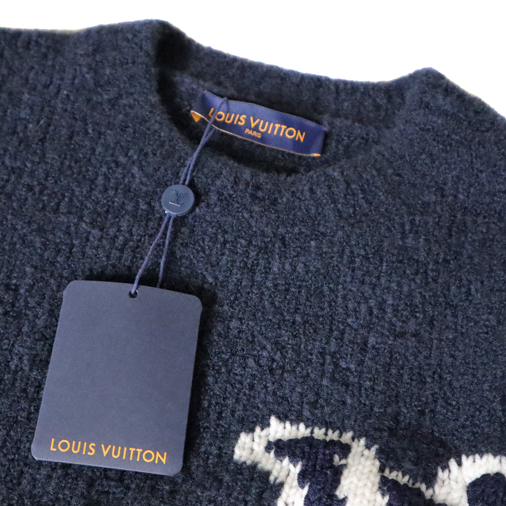 LOUIS VUITTON ルイヴィトン 国内正規 23SS RW232W AIB FPKS06 ウールx  