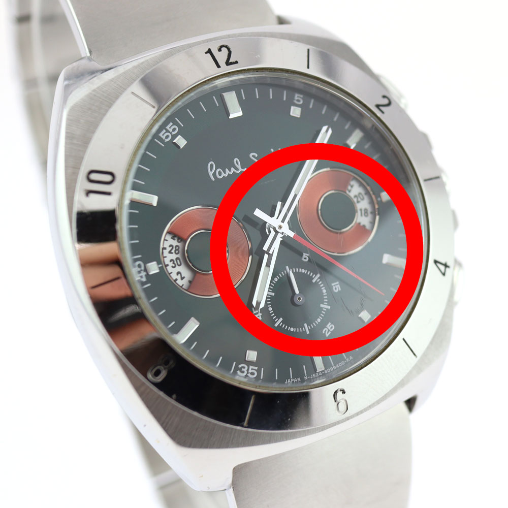 ☆美品☆電池新品交換済み☆ポールスミス人気モデル　ディスクアイズ☆ b9cb1dc1d8ca3e3968b5cc1cde8870