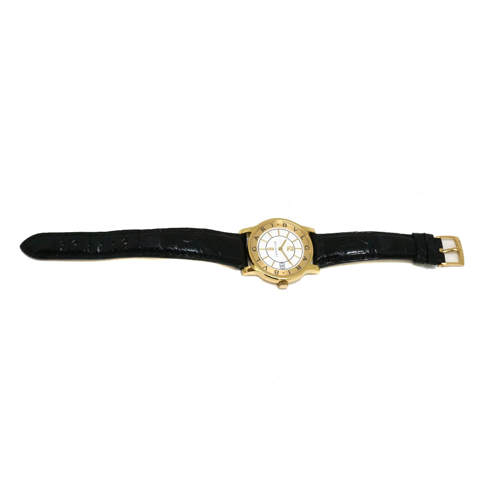 ねこ狸様　BVLGARI K18YG ブルガリ ソロテンポ レディース腕時計 質屋かんてい局オンラインショップ / 北名古屋店 BVLGARI【ブルガリ