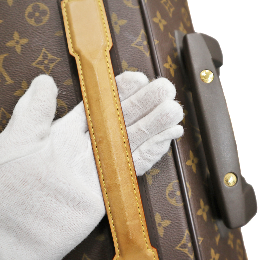 LOUIS VUITTON【ルイヴィトン】M23295 ペガス65 モノグラムキャンバス ブラウン系 ユニセックス ブランド 旅行鞄 キャリーケース  キャリーバッグ コロコロ 大容量【中古】USED-6 質屋 かんてい局春日井店 k21-4813