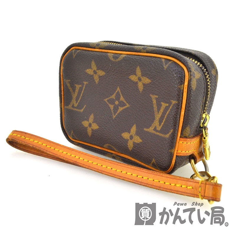 LOUIS VUITTON【ルイヴィトン】M58030 トゥルース・ワピティ ミニ ポーチ ブラウン系 男女兼用 ユニセックス  人気【中古】USED-6 かんてい局大垣店 p3101218903900004