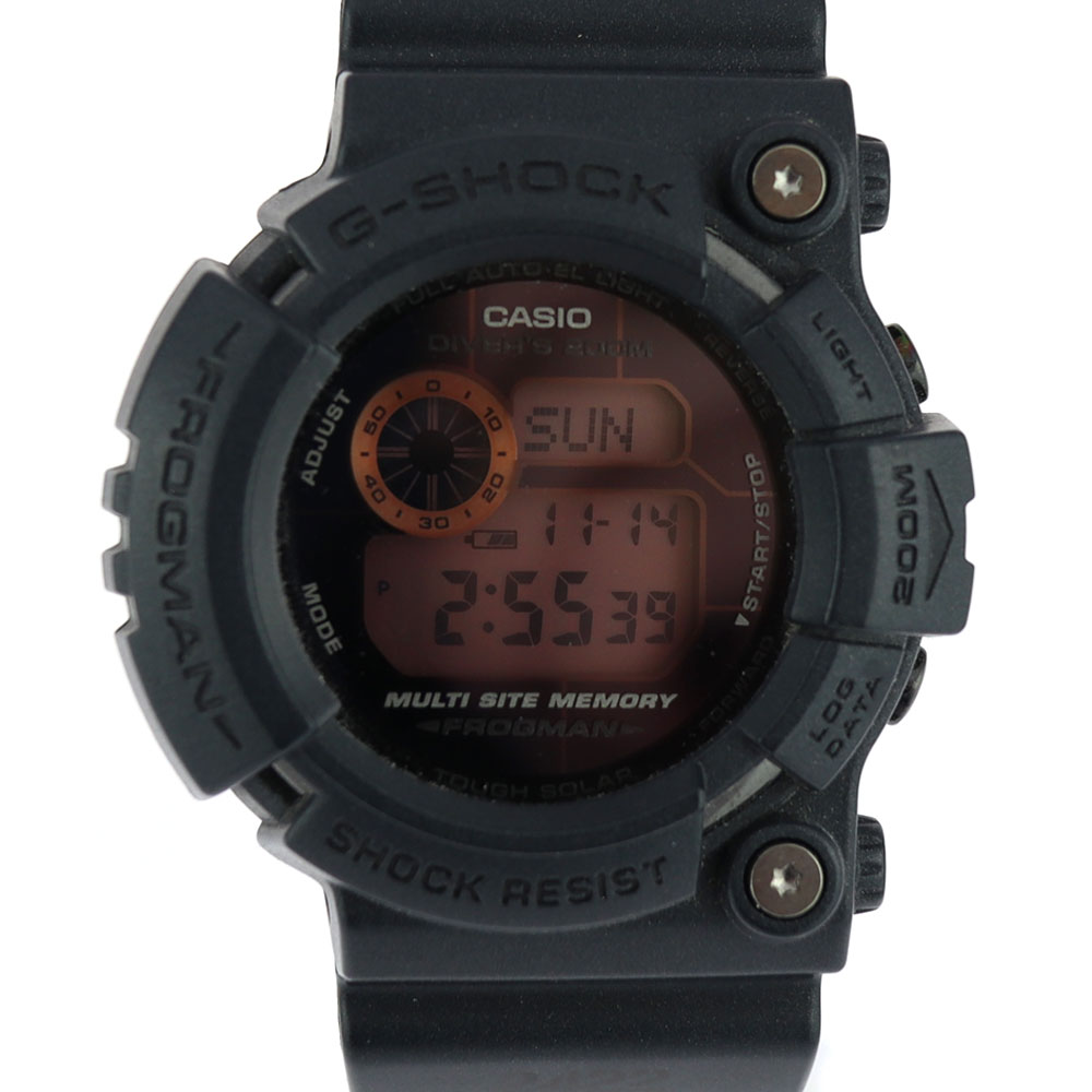 質屋かんてい局オンラインショップ / CASIO【カシオ】 GW-200MS-1JF フロッグマン G-SHOCK ジーショック 腕時計 樹脂  ソーラー メンズ ISO200m潜水用防水 【中古】 USED-8 質屋 かんてい局小牧店 c21-6384