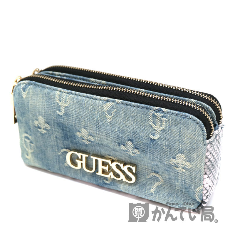 GUESS ゲス ウエストポーチ デニム