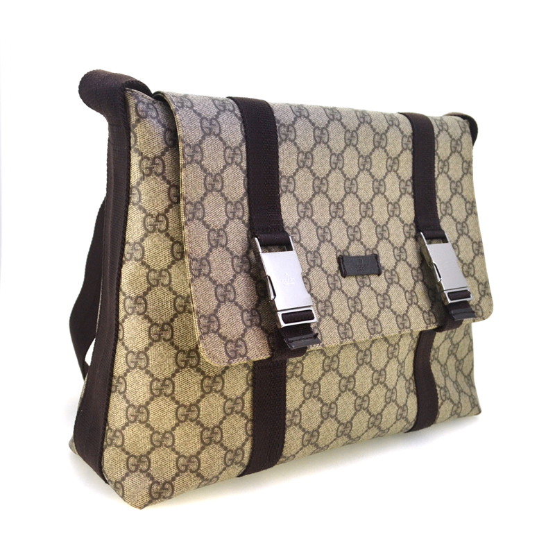 GUCCIグッチ GGスプリーム PVC ショルダーバッグ メッセンジャーバッグ GUCCI グッチ GGスプリーム スモール メッセンジャーバッグ 斜め