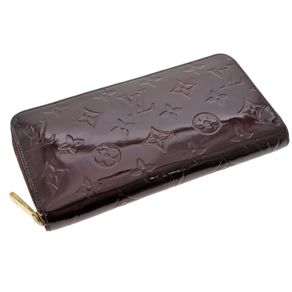 LOUIS VUITTON ジッピーウォレット 長財布 M93522 LOUIS VUITTON ルイ ヴィトン ヴェルニ ジッピーウォレット 長