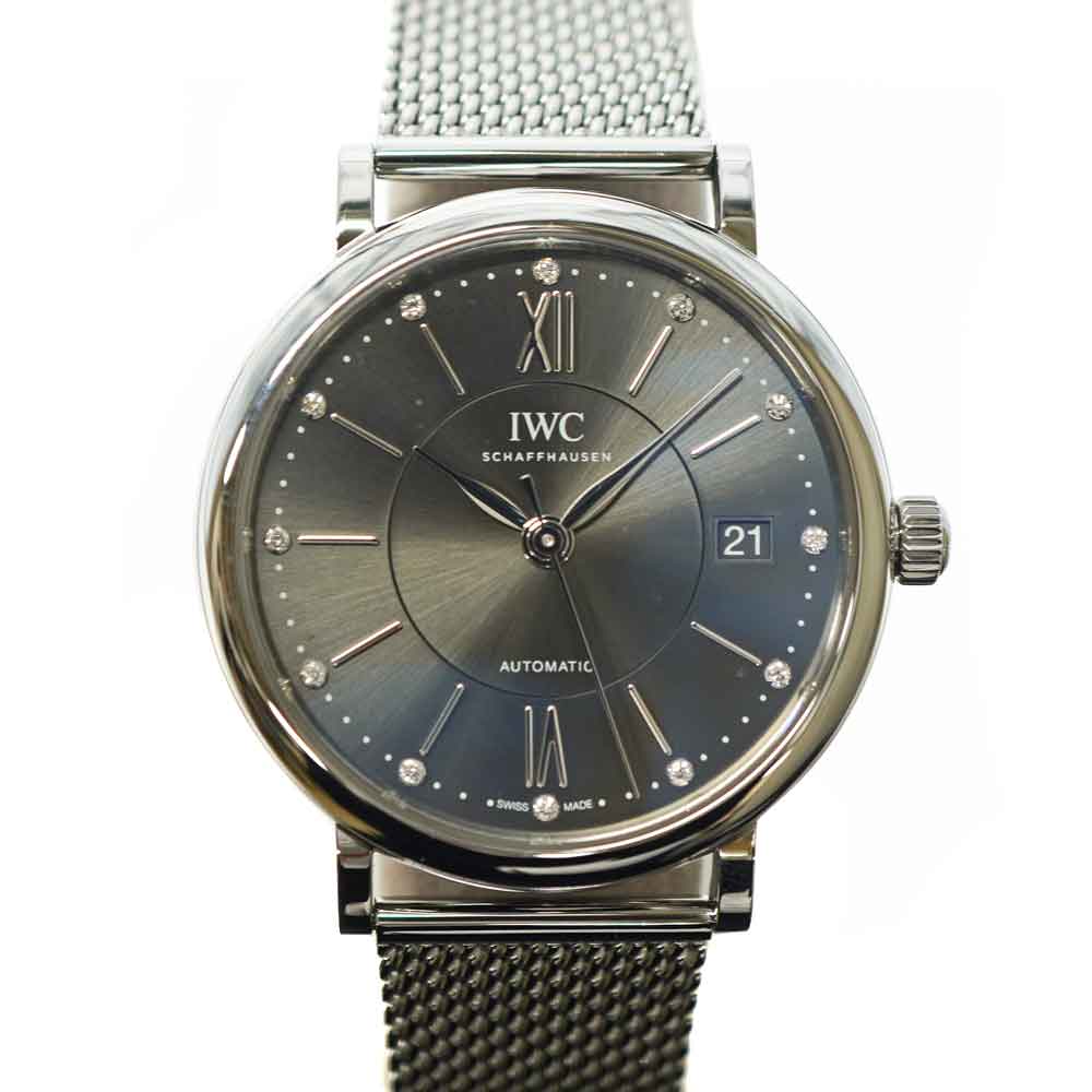インターナショナルウォッチカンパニー IWC IW458110 スレートグレー /ダイヤモンド メンズ 腕時計