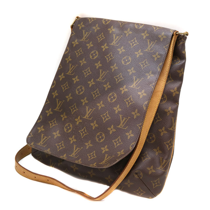 LOUIS VUITTON【ルイ ヴィトン】　M51256　ミュゼット　鞄　ショルダーバッグ　モノグラムキャンバス　ブラウン系　LV　 USED-6【中古】 A21-8963　質屋　かんてい局茜部店