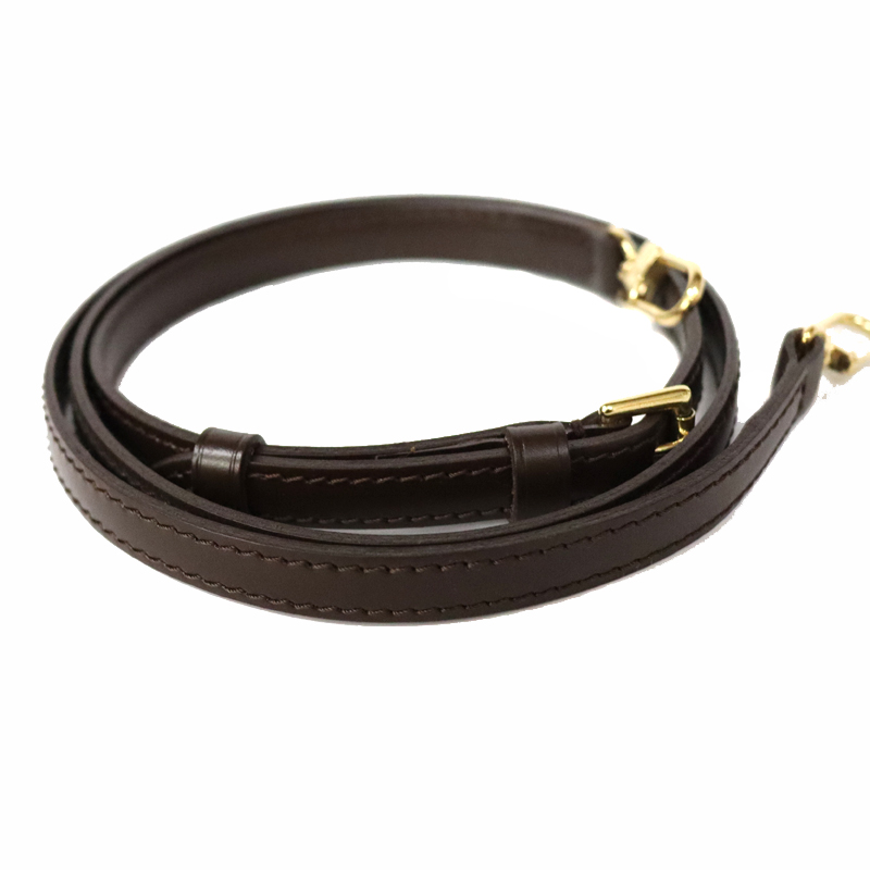 [鑑定済] LOUIS VUITTON ショルダーストラップ ダミエ ブラウン LOUIS VUITTON ルイヴィトン ショルダーストラップ ダミエ