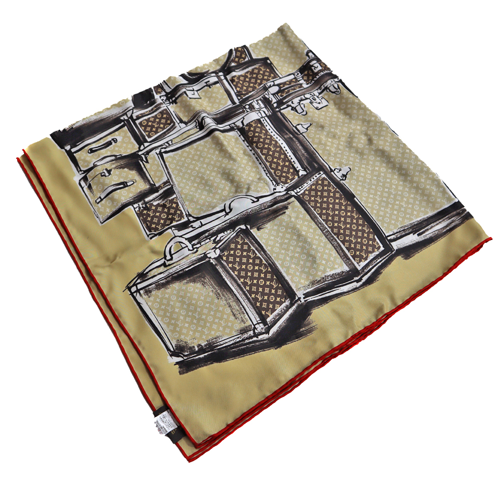 美品 ルイヴィトン カレラ トランク スカーフ M73985 美品 ルイヴィトン カレラ トランク スカーフ M73985 - メルカリ