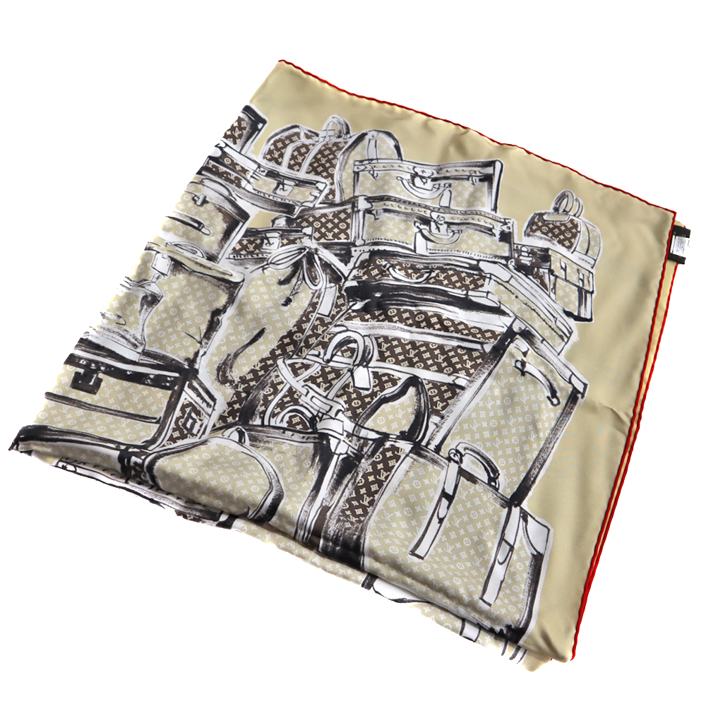 美品 ルイヴィトン カレラ トランク スカーフ M73985 美品 ルイヴィトン カレラ トランク スカーフ M73985 - メルカリ