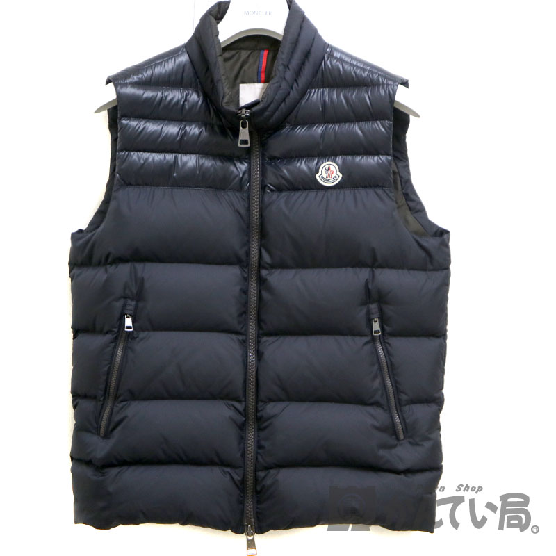 取扱 店 MONCLER モンクレール 10Y グレーダウンベスト 【公式通販】