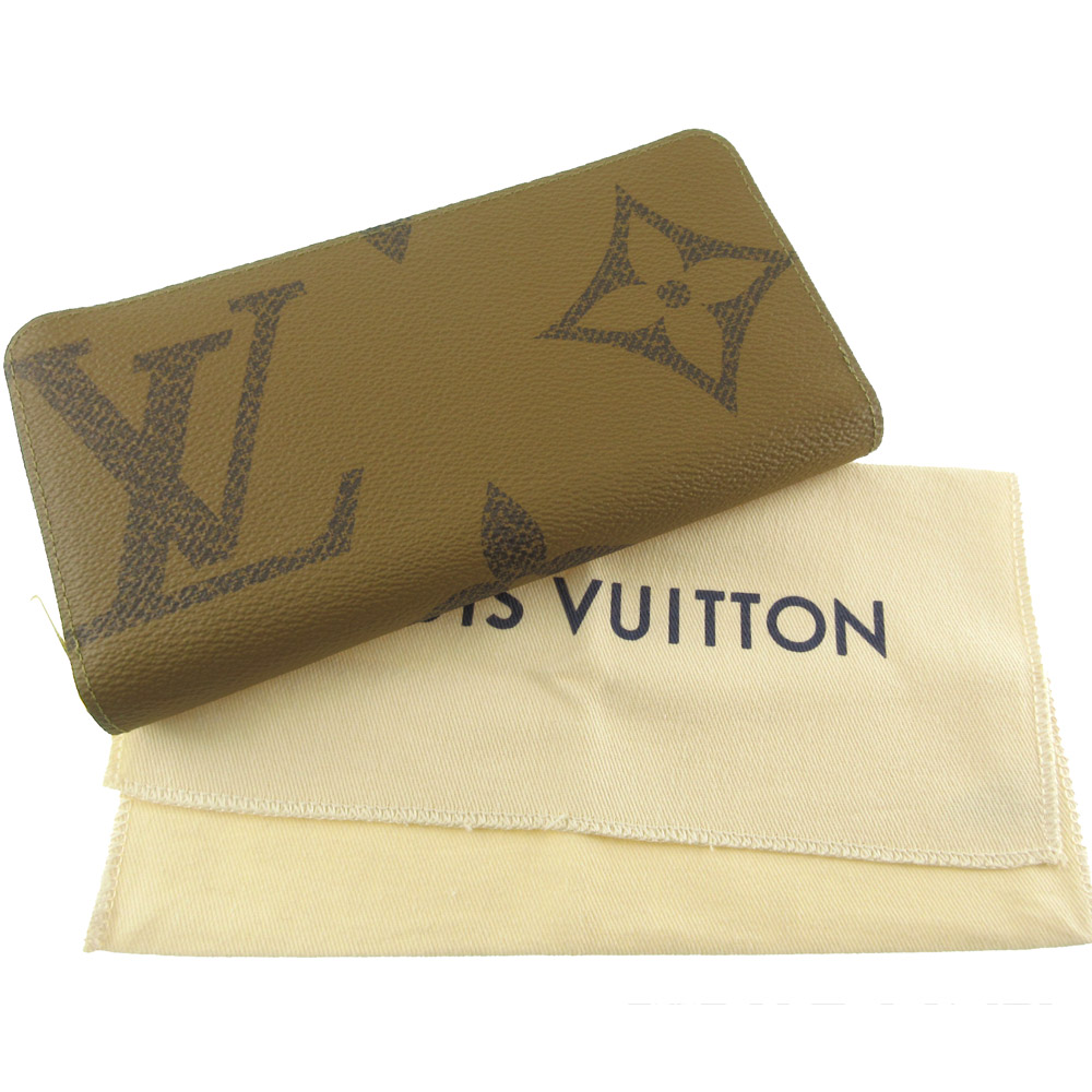 LOUIS VUITTON Zippy Wallet M69353 purse Monogram reverse unisex