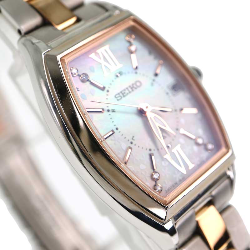 こしあんさん専用SEIKO ルキア SAKURA BloomingSSQW050 セイコー ルキア＞と＜セイコーセレクション＞から、多幸感あふれる