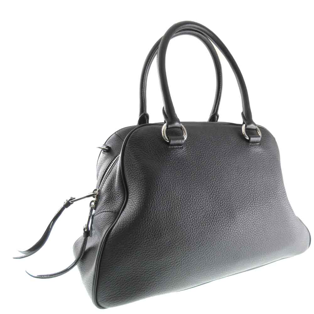 PRADA【プラダ】1BB054　2WAYショルダーバッグ　レザー　ブラック系　ブランド　ファッション　レディース　鞄　 ハンドバッグ【中古】USED-AB【7】k20-6378　質屋　かんてい局春日井店