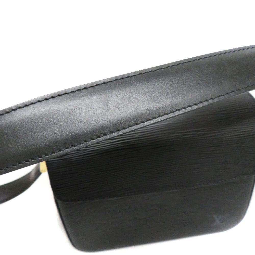 【4/21価格改定】LOUIS VUITTON 展示品級 ルイヴィトン ビュシ ショルダーバッグ M52202 エピ ノワール レザー ブラック SP1020 ワンショルダーバッグ セミショルダー ポシェット 極美品 ヴィトン LV SAランク 中古 鑑定済 ヴィトンバッグ 3/24価格改定】LOUIS VUITTON 展示品級 ルイヴィトン ビュシ