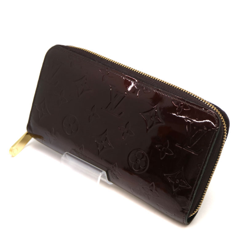 【良品】ルイヴィトン ジッピー・ウォレット モノグラム・ヴェルニ M93522 モノグラム・ヴェルニ ジッピーウォレット【ルイ・ヴィトン