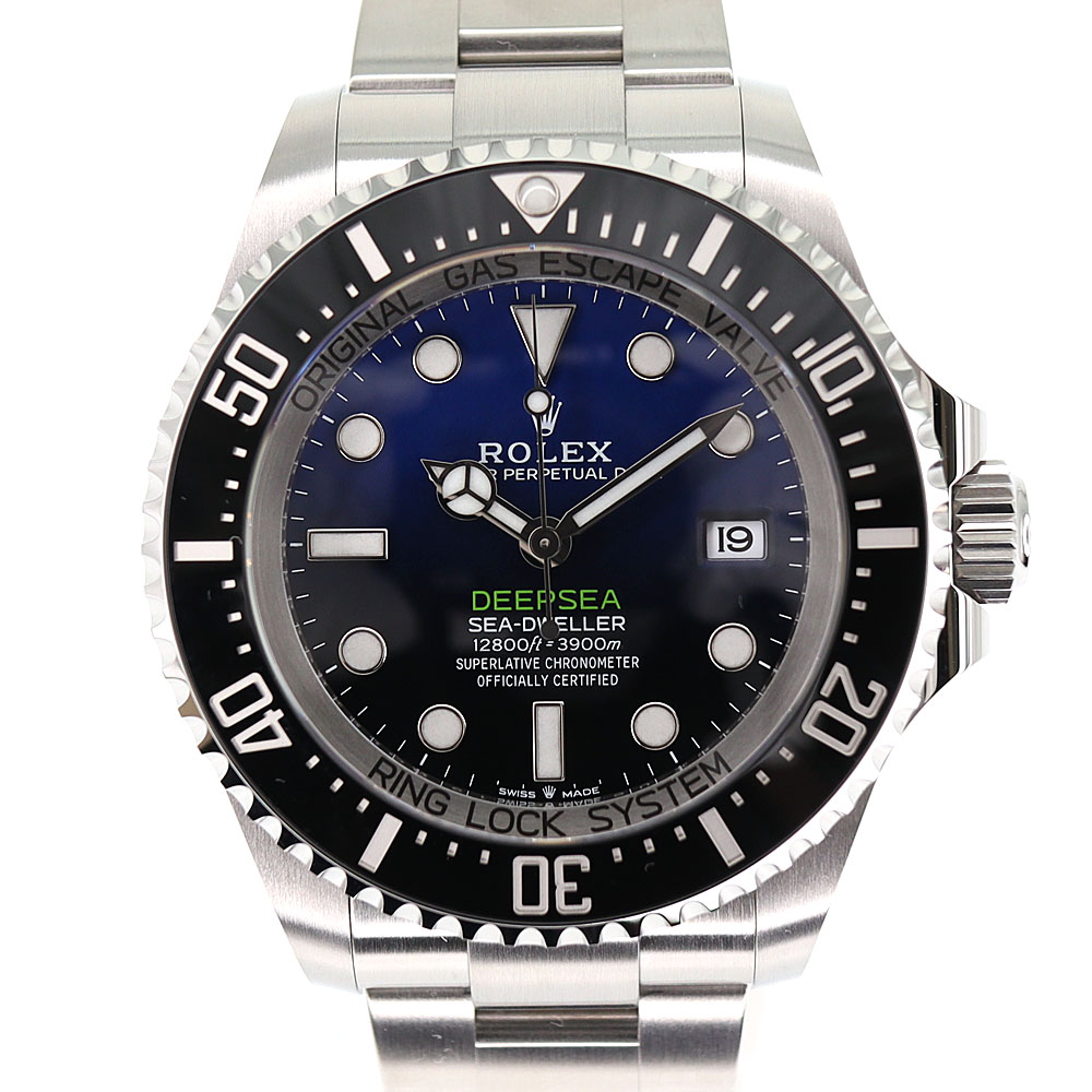 ROLEX【ロレックス】 136660 シードゥエラー ディープシー Dブルー 2022年11月購入 ステンレス(SS) メンズ 腕時計 ダイバーズ 3,900m防水 【中古】未使用品 かんてい局小牧店 c22-7058