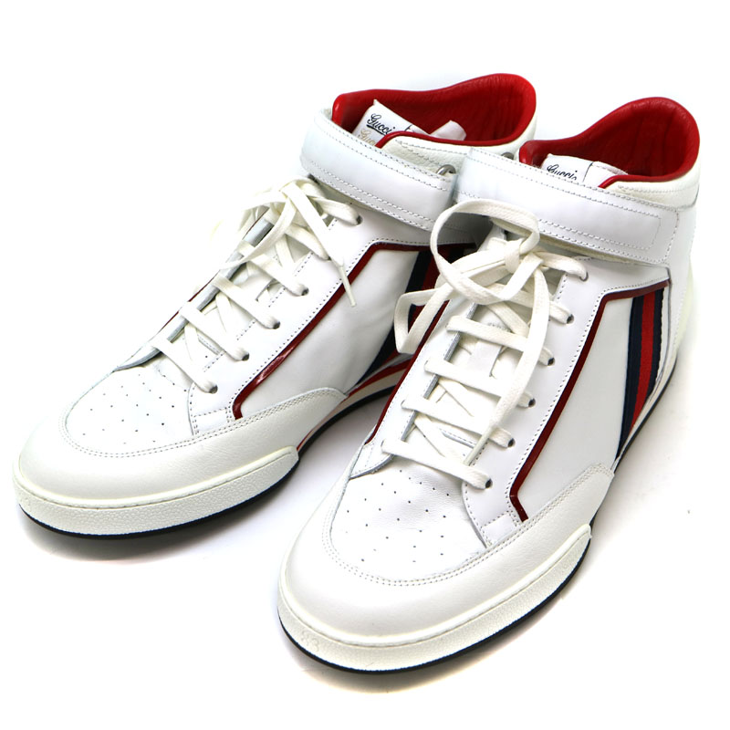 未使用GUCCI キッズ ハイカットスニーカー 箱・布袋付き