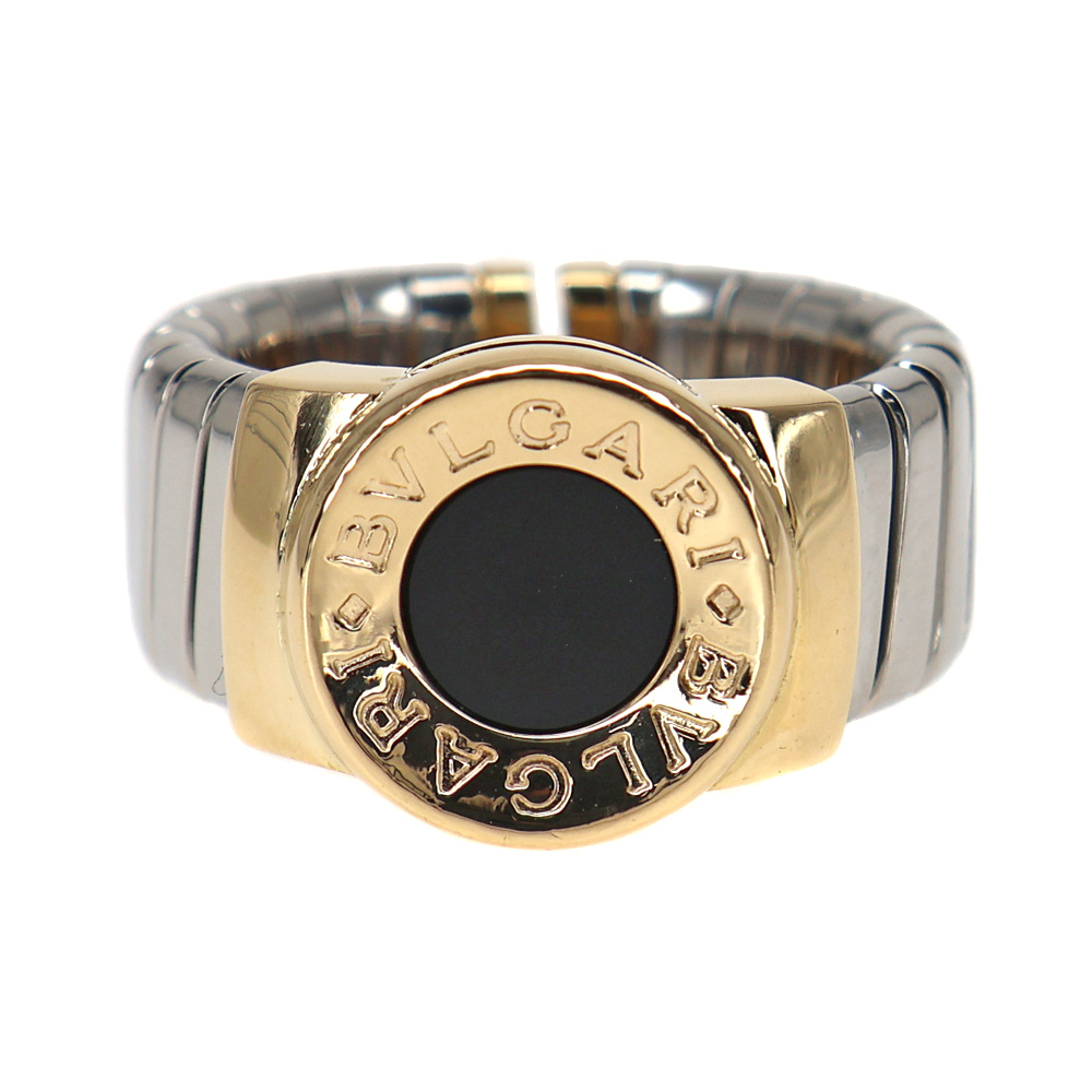 ブルガリ トゥボガス オニキス 750 K18YG SS リング 12 3548 質屋かんてい局オンラインショップ / 大垣店 ブルガリ Bvlgari