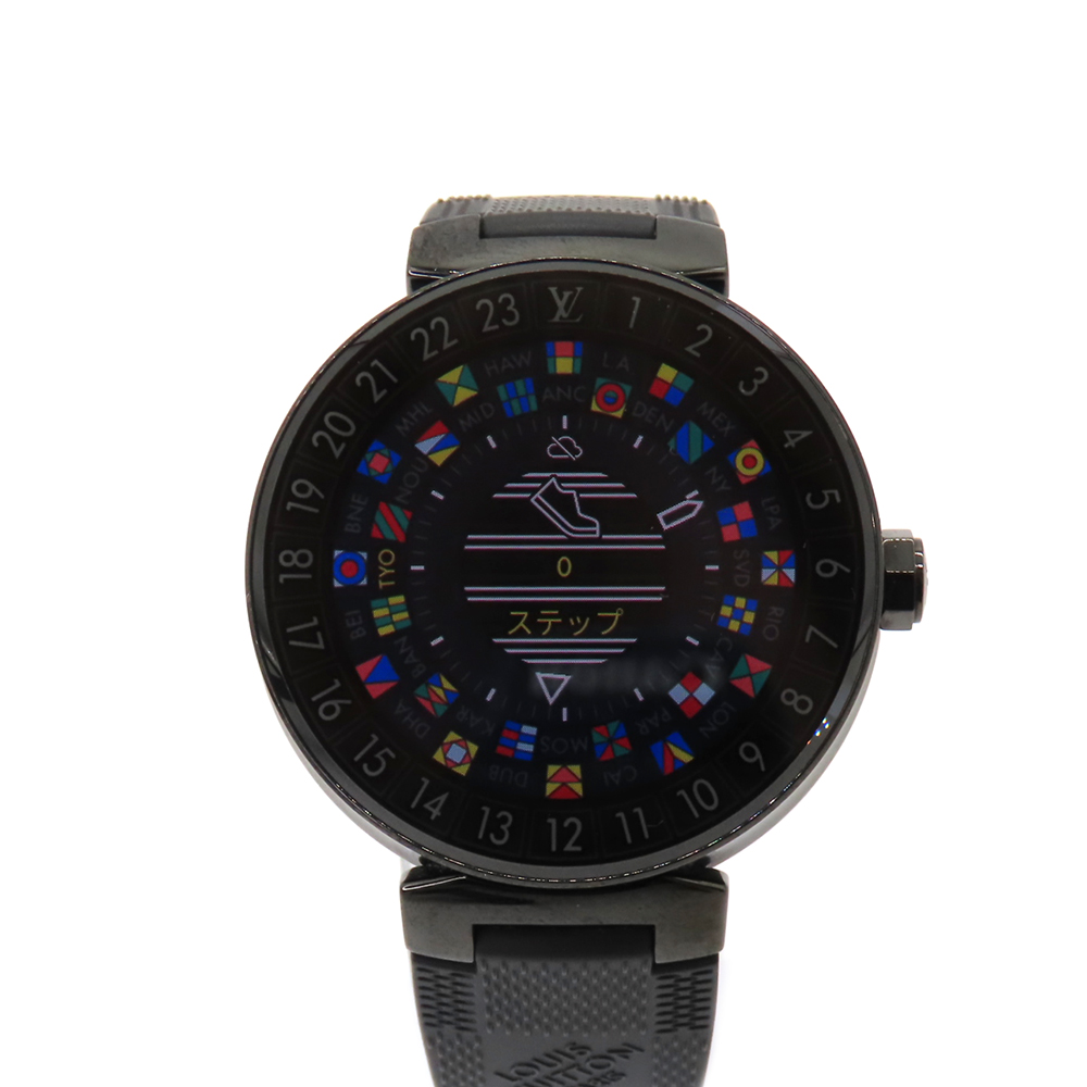 Louis VuittonタンブールホライゾンQA002Z - 時計