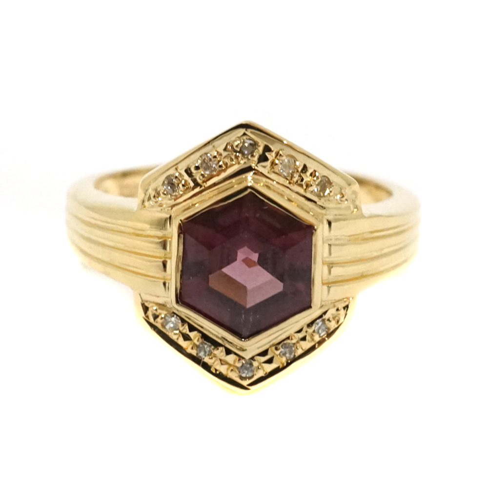 質屋かんてい局オンラインショップ / 18金 K18 ガーネット