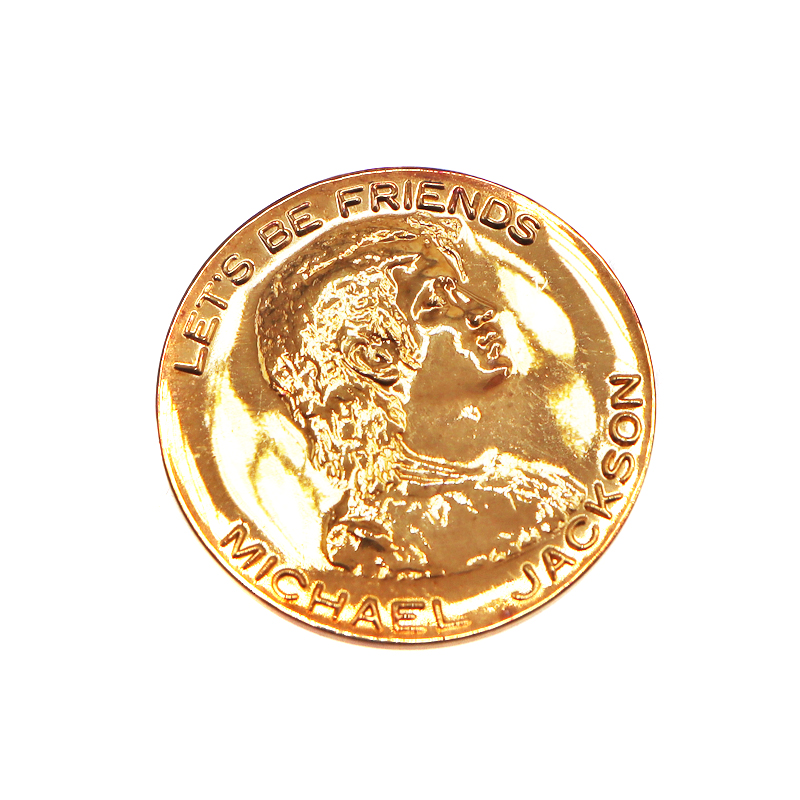 マイケルジャクソン来日記念メダル 質屋かんてい局オンラインショップ / 茜部店 18金 K18 マイケル