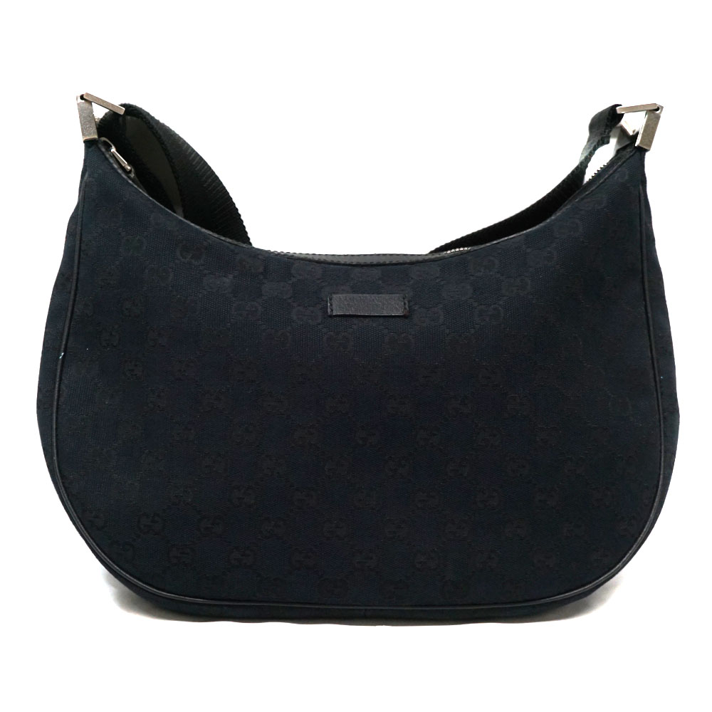 極美品◆ グッチ　ワンショルダー　バッグ　ギャランティカードあり グッチ GUCCI 449183 G1XHN 8615 ショルダーバッグ ブラック GG