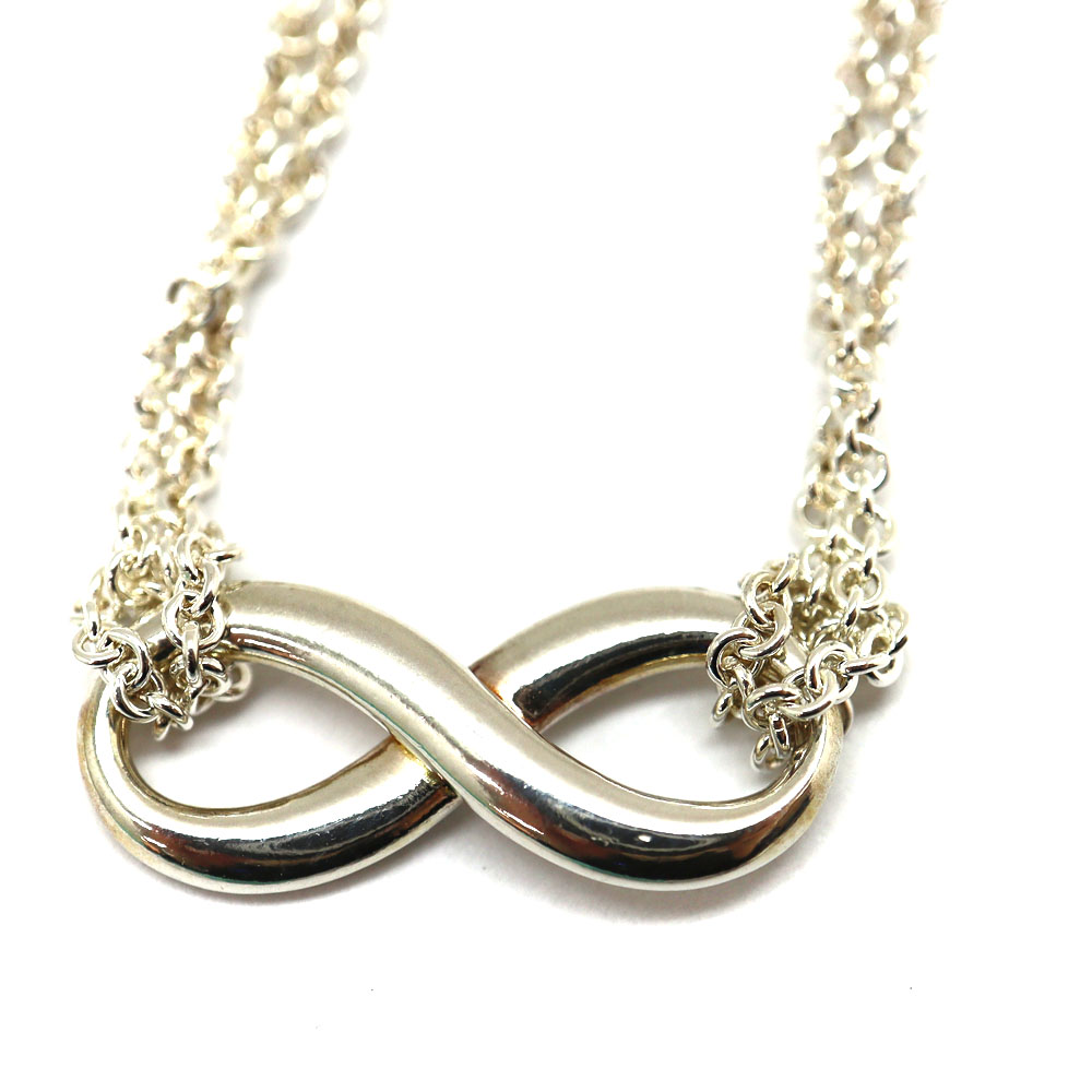 TIFFANY&Co. ティファニーダブルチェーン インフィニティ SV925