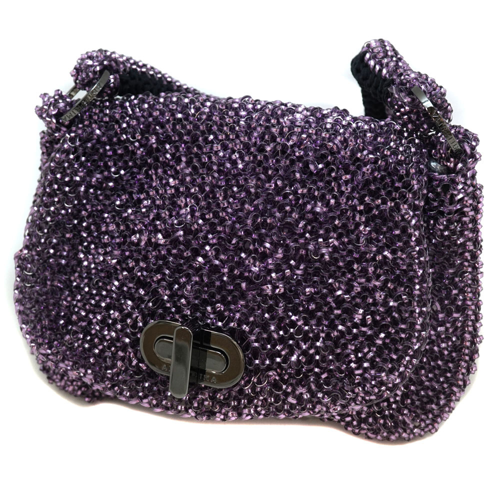 希少】未使用級 アンテプリマ カリーナ パープル サテンリボン