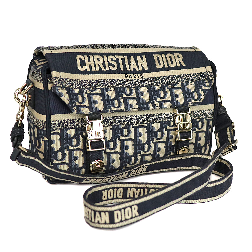 クリスチャン ディオール Christian Dior M1241ORIW オブリーク ディオールキャンプ スモール ショルダー バッグ【中古】