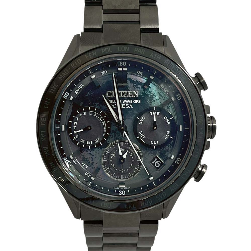 シチズン CITIZEN CC4065-61Y アテッサ ACTライン ブラックシェル 【中古】