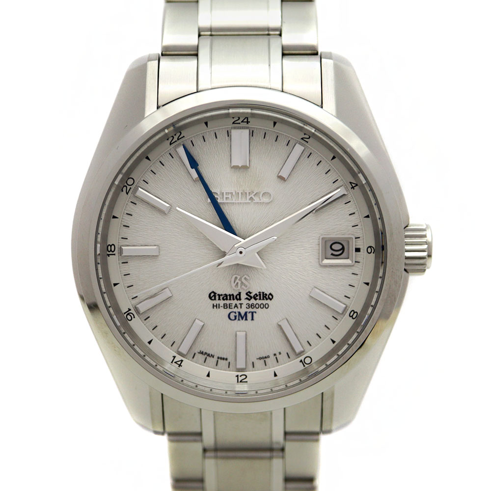GRAND SEIKO【グランドセイコー】SBGJ001|9S86-00A0 　メカニカルハイビート36000　GMT　100m防水　SS/ステンレススチール　メンズ　腕時計【中古】USED-9　質屋 かんてい局茜部店　A22-9762