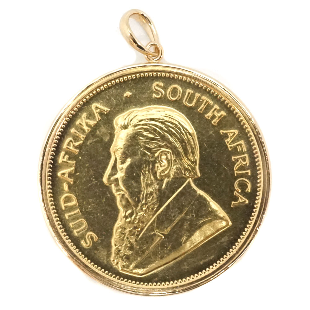 質屋かんてい局オンラインショップ / 北名古屋店 K18/K22【18金/22金】クルーガランドコイン1oz ペンダントトップ 鹿/シカ 約36.9g  ジュエリー アクセサリー ノンブランド ユニセックス 新品仕上げ済【中古】USED-9 質屋かんてい局北名古屋店 n22-8624