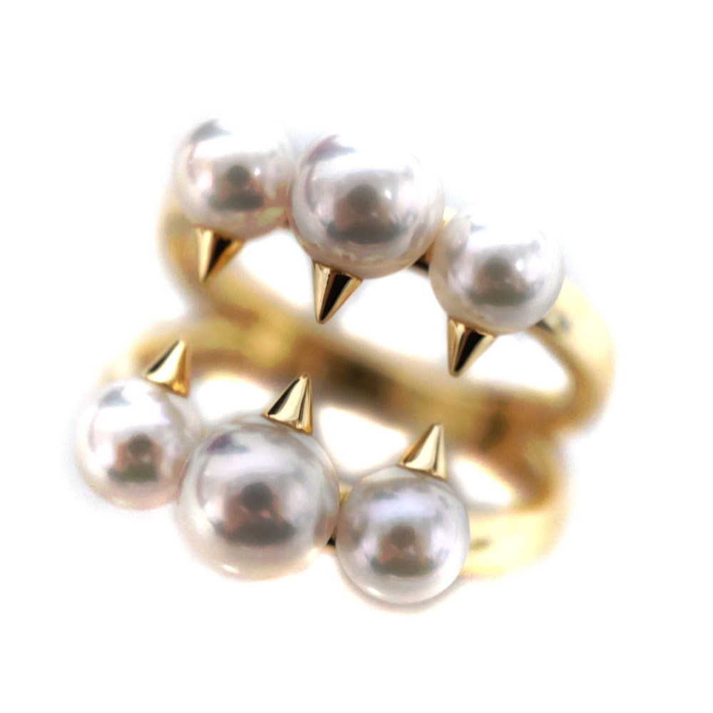 TASAKI デインジャー シグネチャー♯13 アコヤパール K18 リング 質屋かんてい局オンラインショップ / 細畑店 タサキ Tasaki デイ