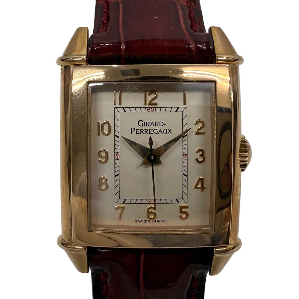 ジラールペルゴ GIRARD PERREGAUX 2590 ヴィンテージ 1945 アイボリー 【中古】