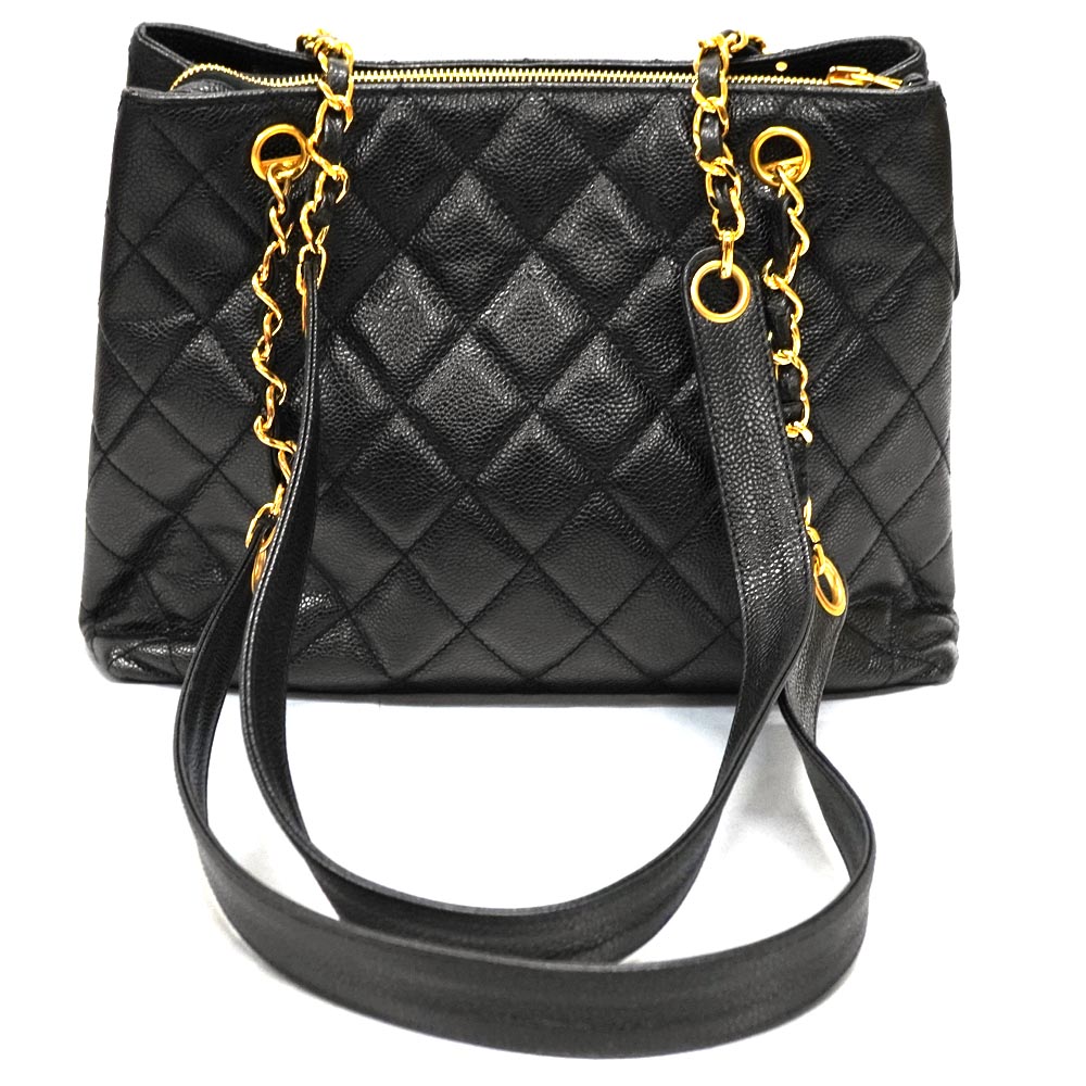 CHANEL クリーニング済み　コート 中古・古着通販】CHANEL (シャネル) チェーンデザインウール コート