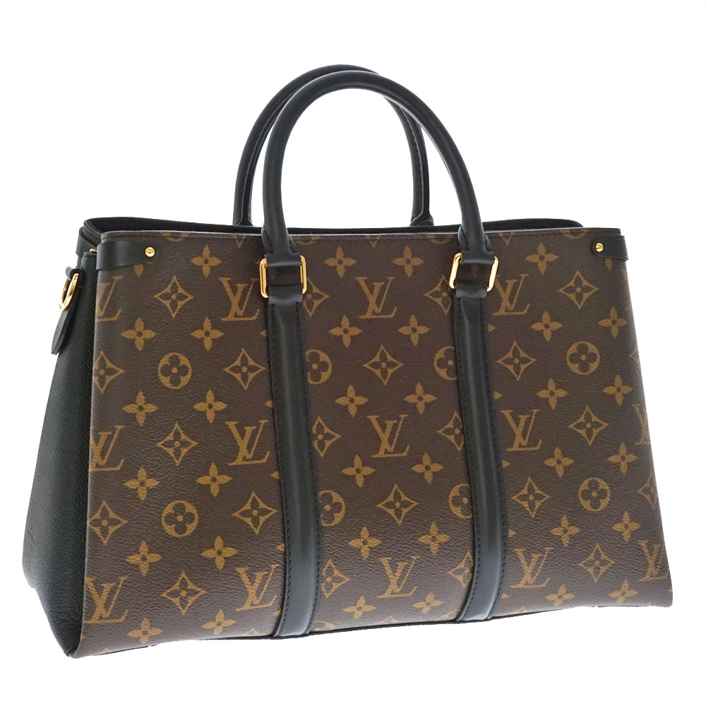 LOUIS VUITTON【ルイ・ヴィトン】M44817 スフロNV MM モノグラム・キャンバス ブラウン ブラック ショルダーバッグ　ハンドバッグ 鞄 2WAYバッグ LV レディース【中古】USED-8 質屋 かんてい局北名古屋店 n21-8699