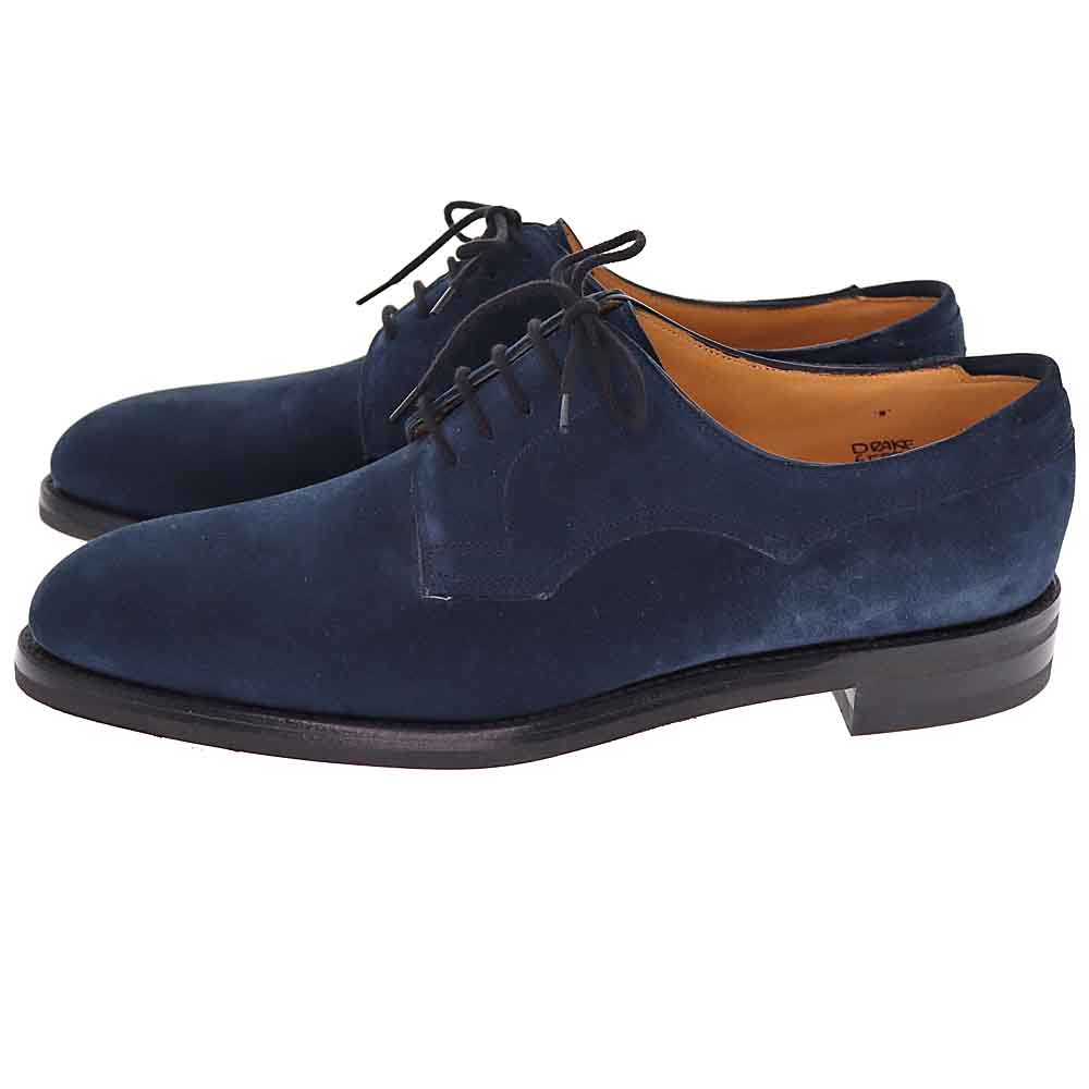 美品JOHN LOBBジョンロブ ネイビースエードHALDON付属完備5.5E 質屋かんてい局オンラインショップ / JOHN LOBB【ジョンロブ